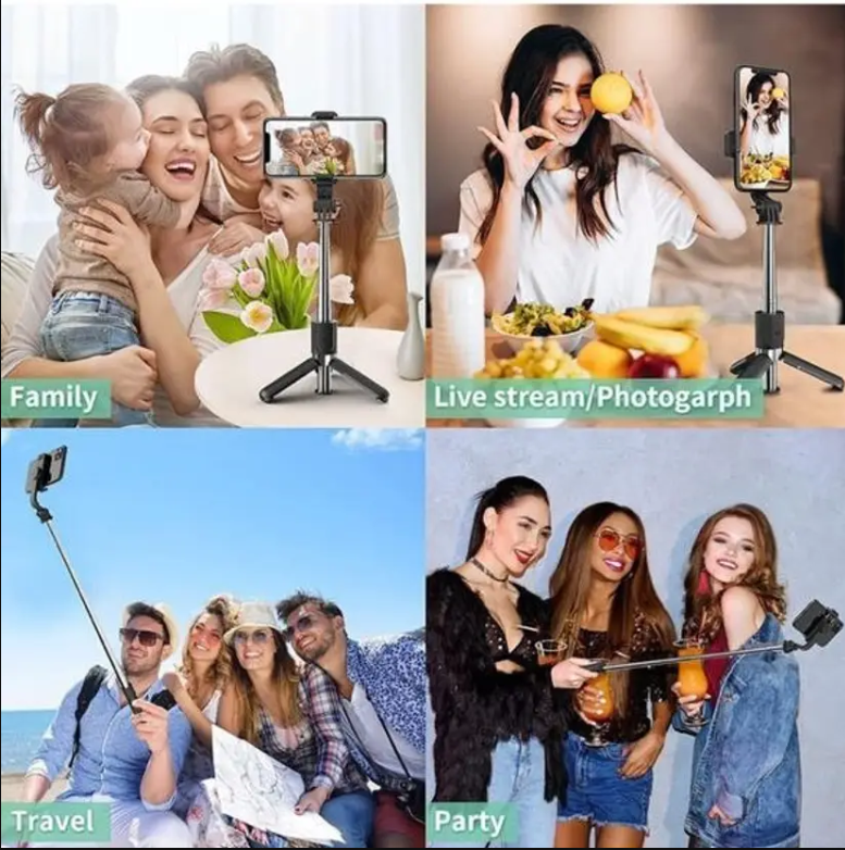 Mepar TP01 Bluetooth Selfie Stick (Remote Included)